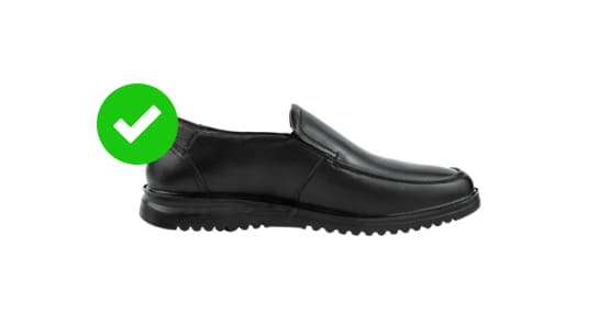 Footrel in shoe example 2