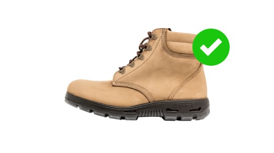Footrel in shoe example 3